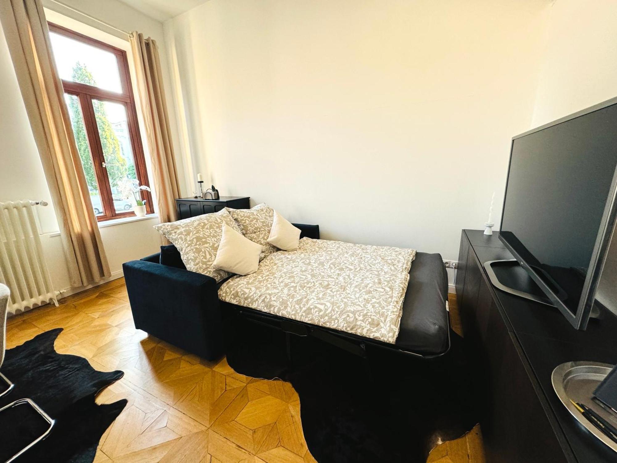 Superhosts Zentrum - Parkplatz - Badewanne - Netflix - Kaffee BRE Eksteriør bilde