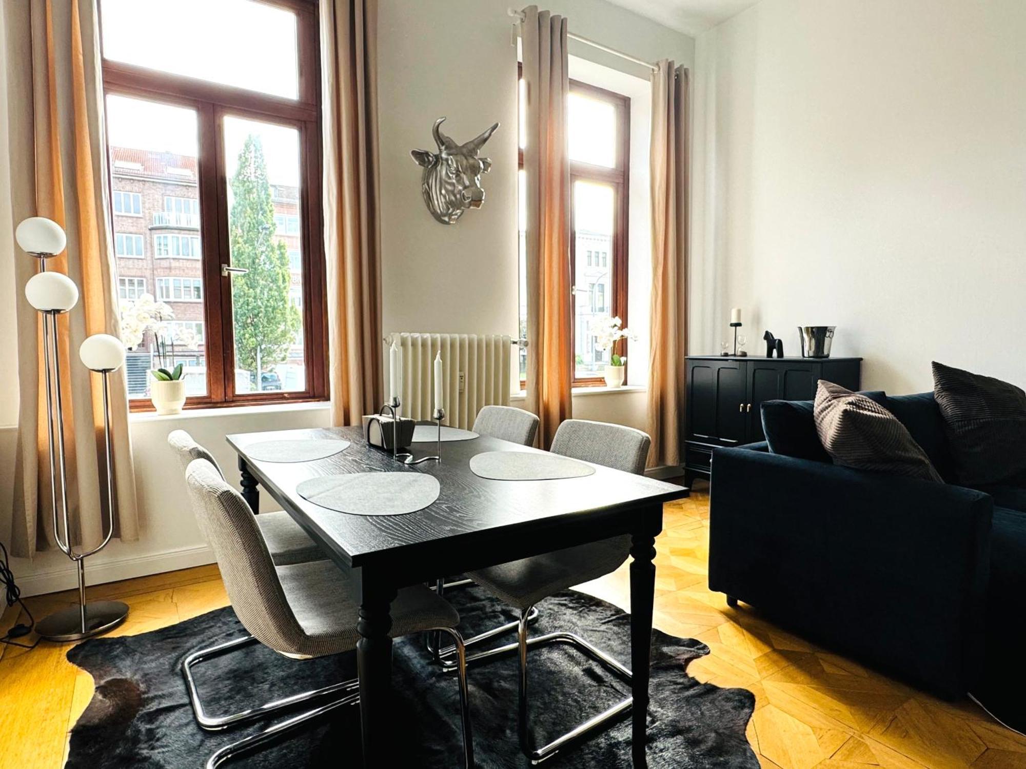 Superhosts Zentrum - Parkplatz - Badewanne - Netflix - Kaffee BRE Eksteriør bilde